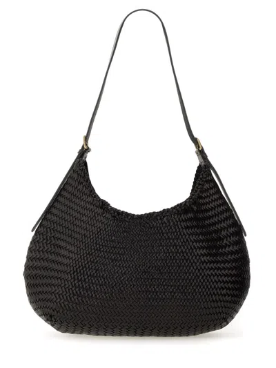 Dragon Diffusion Half Moon Large Bag In Black