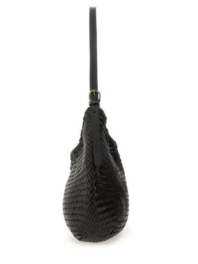 Dragon Diffusion Half Moon Large Bag In Black