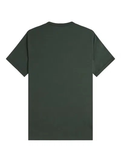 Fred Perry Mens Ringer T-shirt In Green
