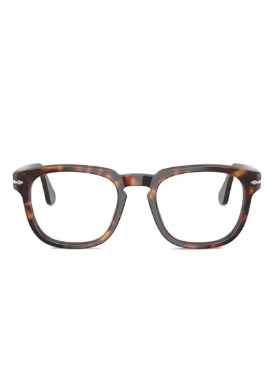 Persol Wayfarer-frame Glasses In Brown