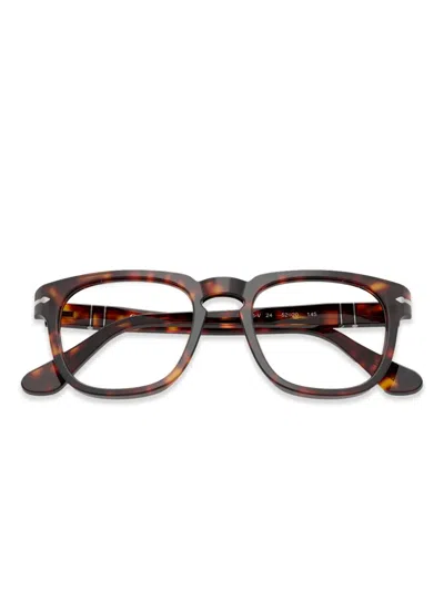 Persol Wayfarer-frame Glasses In Brown