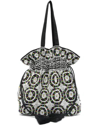 Antik Batik Baramba Tote Bag In Black