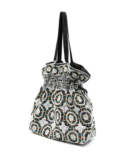Antik Batik Baramba Tote Bag In Black