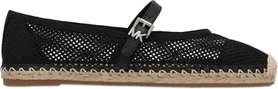 Michael Kors Lynn Mesh Ballet Espadrilles In Black