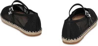Michael Kors Lynn Mesh Ballet Espadrilles In Black