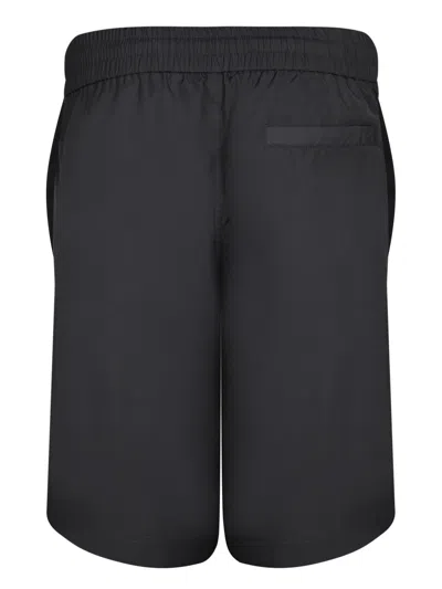 Givenchy Nylon Shorts With Elastic Waistband And Functional Pockets In Black