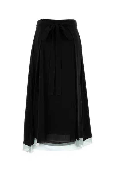 Fendi Women's Gonna In Black