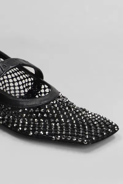 Marni Mary Jane Ballet Flats In Black Polyuretan In Black
