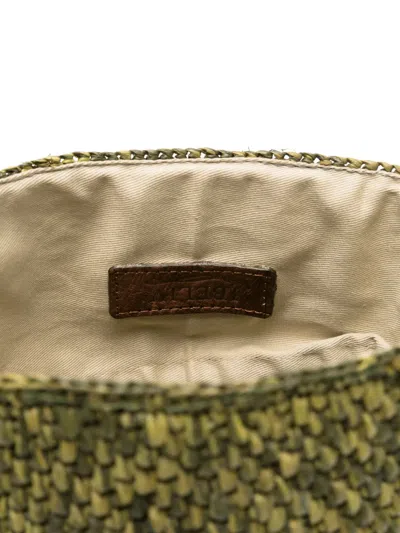 Ibeliv Woven Shoulder Bag In Green