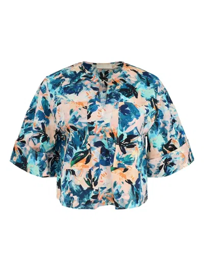 Ulla Johnson Suri Blouse In Blue