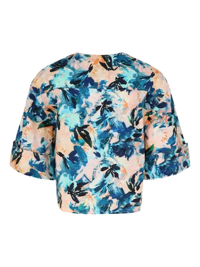 Ulla Johnson Suri Blouse In Blue