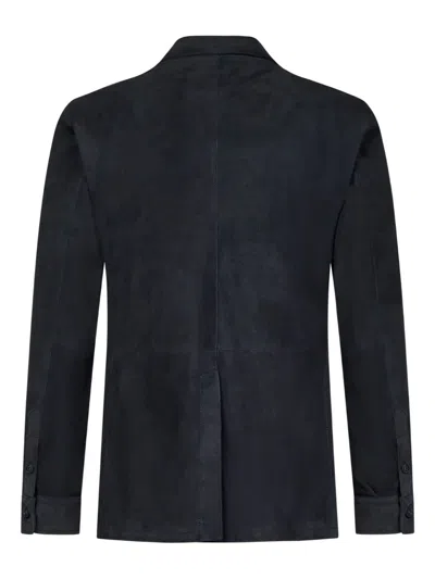 Franzese Collection Franzese Napoli Stefano De Martino Model Blazer In Blue