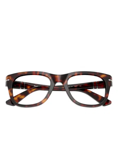 Persol Round-frame Glasses In Brown