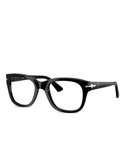 Persol Round-frame Glasses In Black