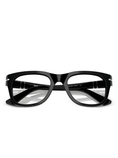 Persol Round-frame Glasses In Black