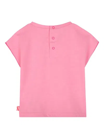 Billieblush Heart-print T-shirt In Pink