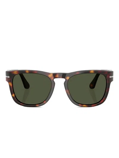 Persol Square-frame Sunglasses In Brown