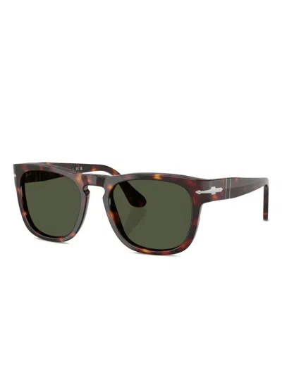 Persol Square-frame Sunglasses In Brown