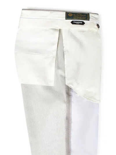 Franzese Collection Franzese Napoli Stefano De Martino Model Trousers In Grey