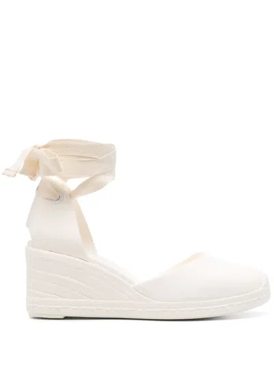 Castaã±er 60mm Careen Espadrilles In White