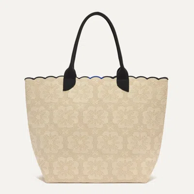 Rothys The Lightweight Tote In White/neutral In Ivory Carnation