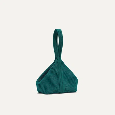 Rothys The Party Pouch In Green In Emerald Green