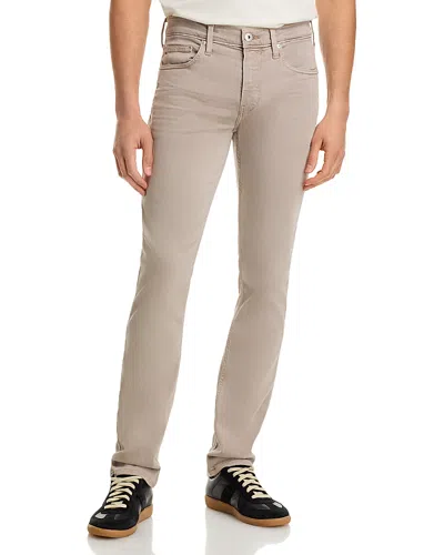 Paige Federal Slim Straight Jeans In Aged Beige In Neutral