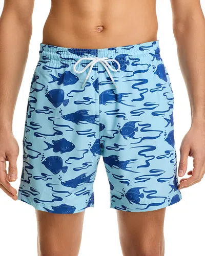 Trunks Surf & Swim Co. Sano 6.5 Swim Trunks In Blue