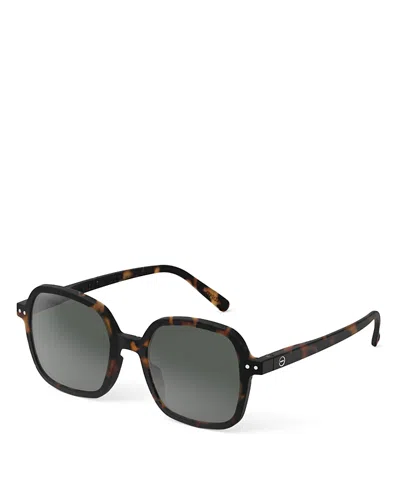 Izipizi Square Sunglasses, 49mm In Tortoise