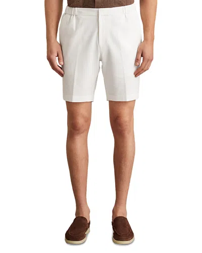 Reiss Drawstring Slim Fit Chino Shorts In White