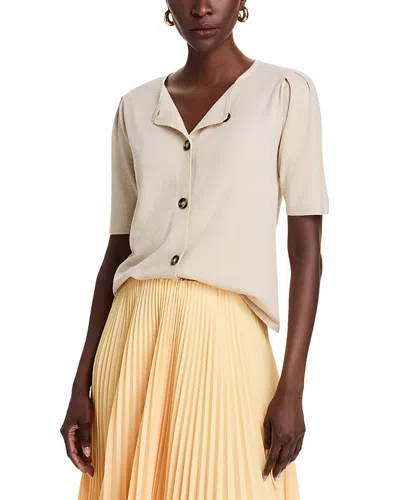 Sioni Cardigan In Heather Oatmeal