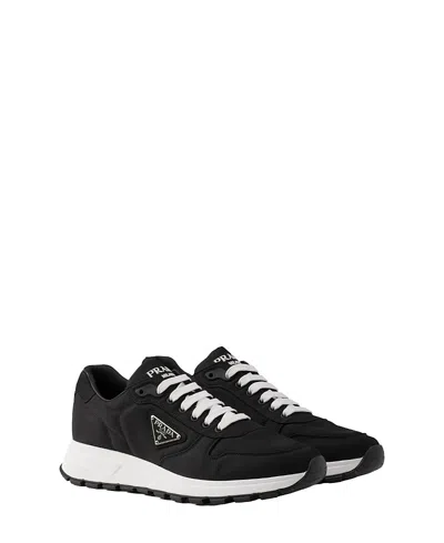 Prada Prax 01 Re-nylon Sneakers In Black
