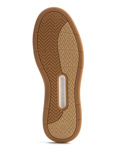 Johnston & Murphy Men's Dawson Perforated U-throat Sneakers In White Full Grain