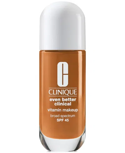 Clinique Even Better Clinical Vitamin Makeup Foundation Spf 45 In Shade 21 Medium Deep Warm 3