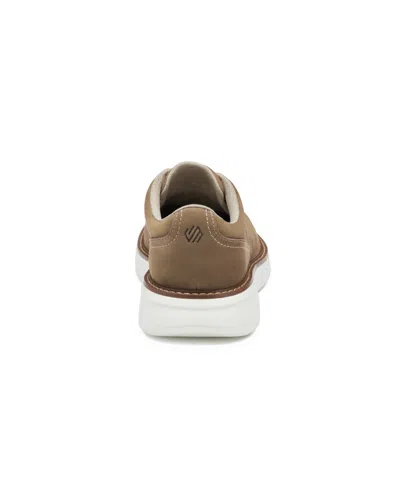 Johnston & Murphy Men's Hayden Perforated U-throat Sneaker In Taupe Nubuck