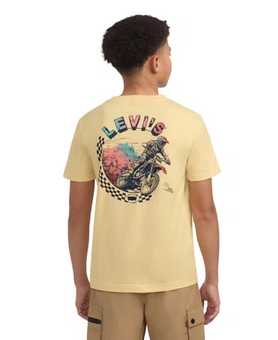 LEVI'S BIG BOYS DIRT BIKE T-SHIRT 