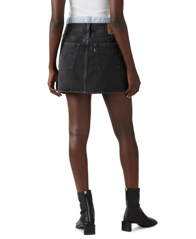 Levi's Iconic Mini Skirt In Black