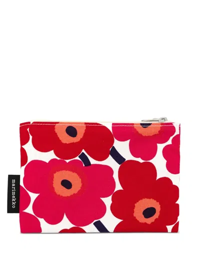 Marimekko Mini Kaika Wallet In Rot
