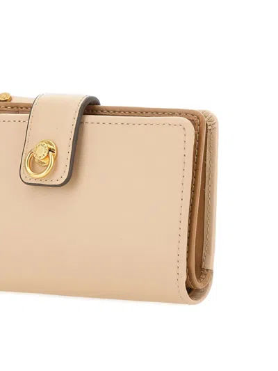 Gianni Chiarini Logo-stamp Wallet In Nude
