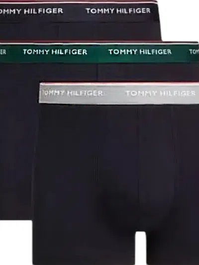 Tommy Hilfiger Logo-waistband Boxers Pack In 黑色