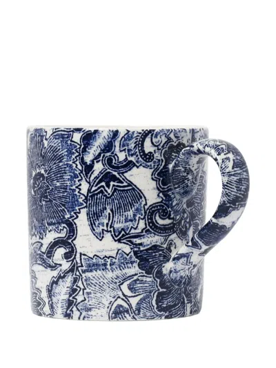 Ralph Lauren X Burleigh Patterned Cup In 蓝色