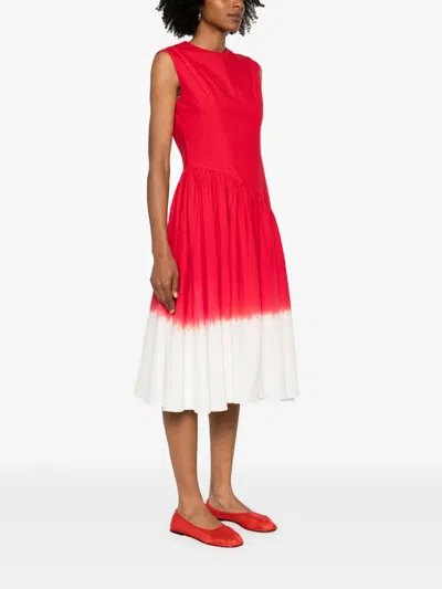 Mii Youna Midikleid In Rot