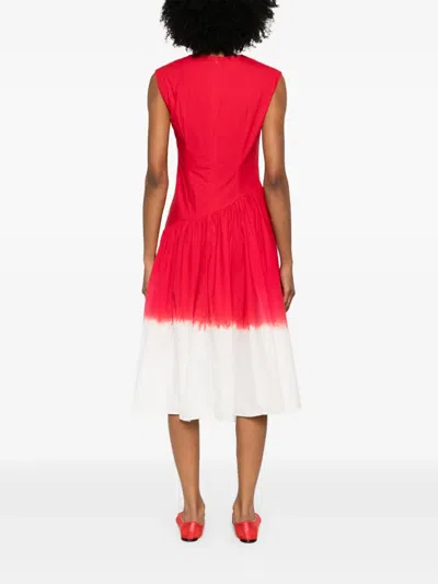 Mii Youna Midikleid In Rot