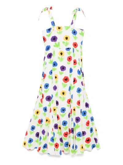 Mii Suzanne Maxikleid In Weiss