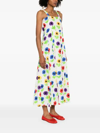 Mii Suzanne Maxikleid In Weiss