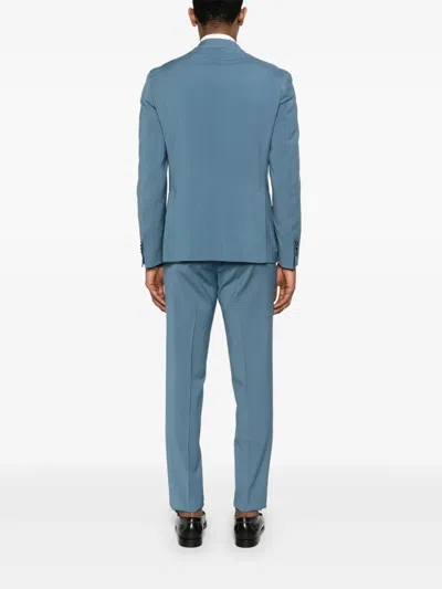 Luigi Bianchi Mantova Wool Suit In Blau