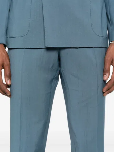 Luigi Bianchi Mantova Wool Suit In Blau