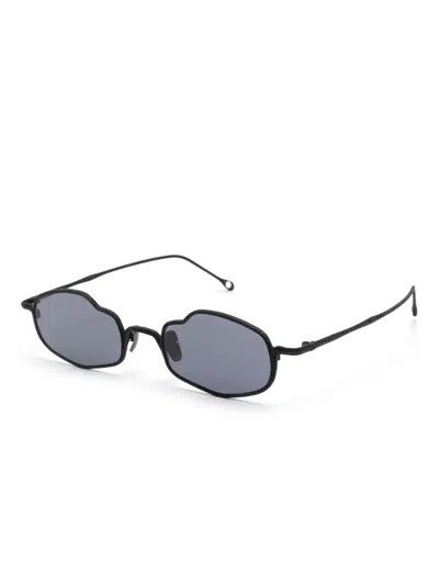 Rigards Geometric-frame Sunglasses In 黑色