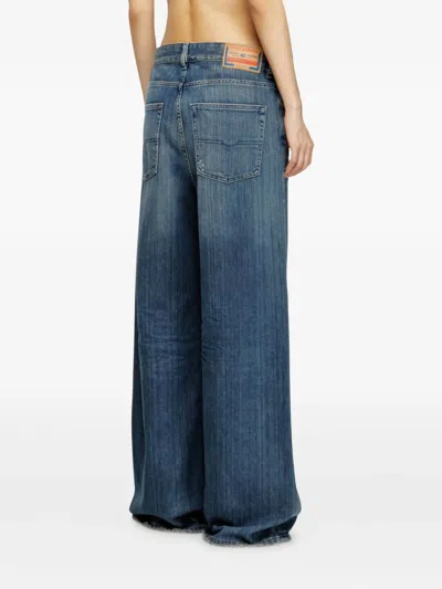 Diesel Relaxed Jeans In 蓝色