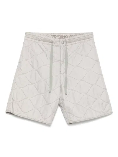 Peacemaker Oamc Quilted Shorts In 灰色
